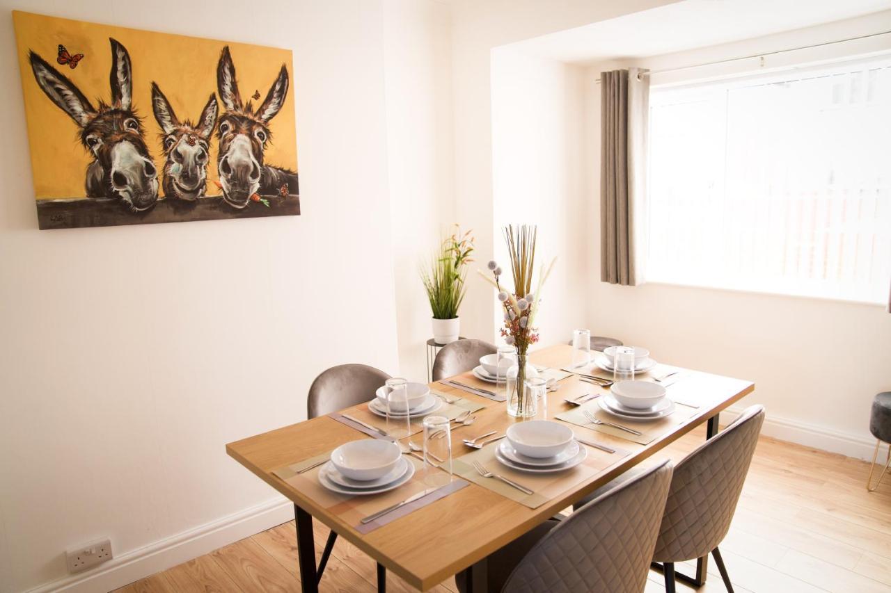 Ferienwohnung 3Br-St Johns Hse-Free Parking-Workers-Kitchen-Wifi-Dog Friendly Doncaster Exterior foto