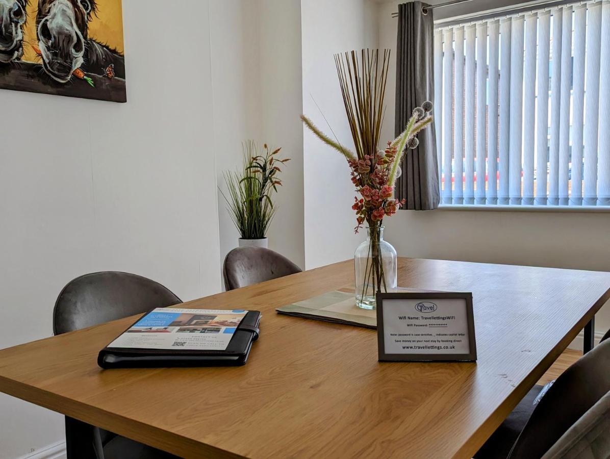 Ferienwohnung 3Br-St Johns Hse-Free Parking-Workers-Kitchen-Wifi-Dog Friendly Doncaster Exterior foto