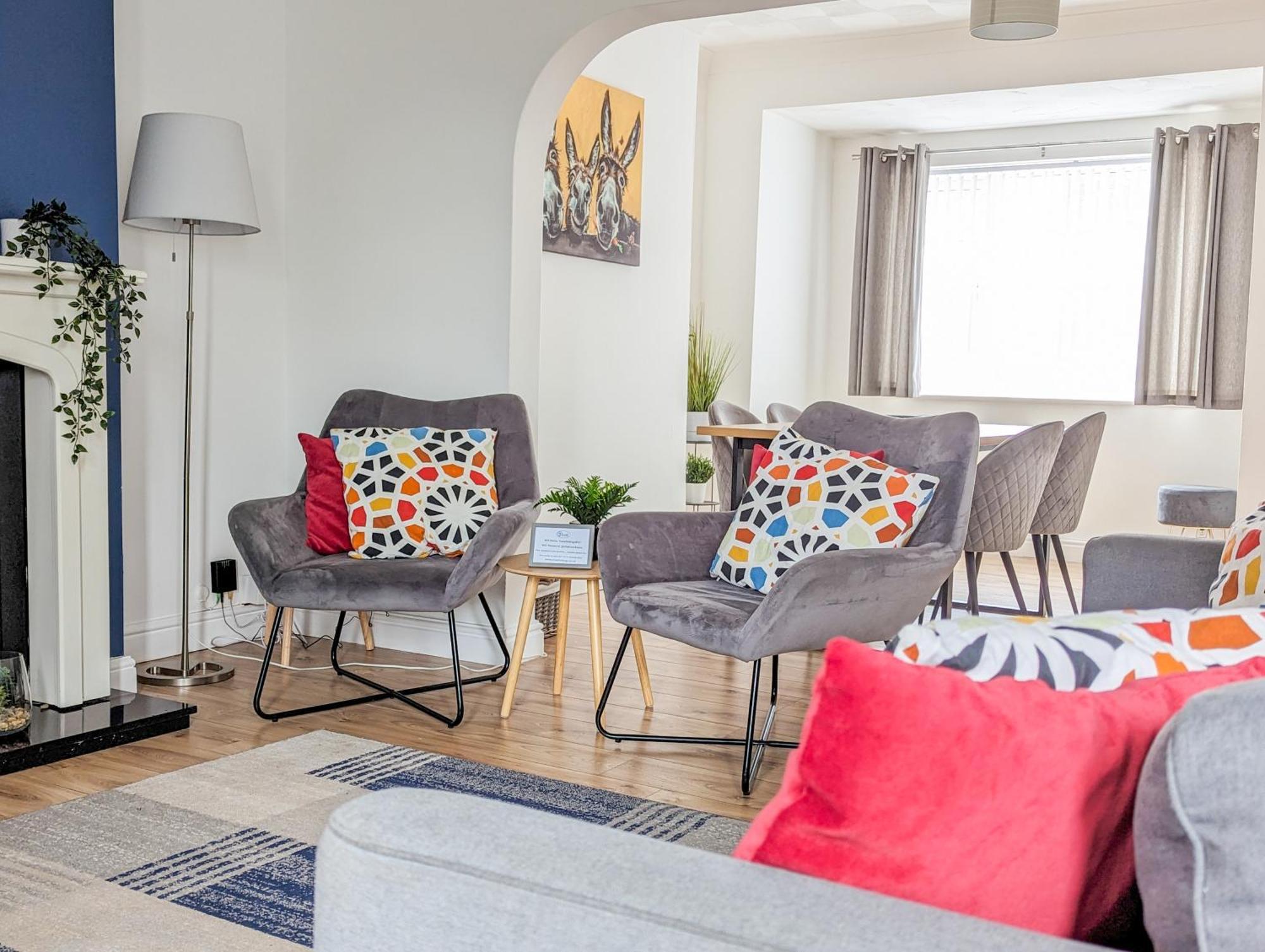Ferienwohnung 3Br-St Johns Hse-Free Parking-Workers-Kitchen-Wifi-Dog Friendly Doncaster Exterior foto