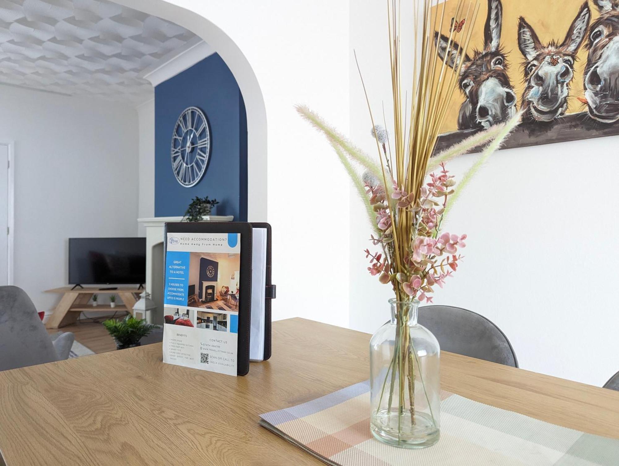 Ferienwohnung 3Br-St Johns Hse-Free Parking-Workers-Kitchen-Wifi-Dog Friendly Doncaster Exterior foto