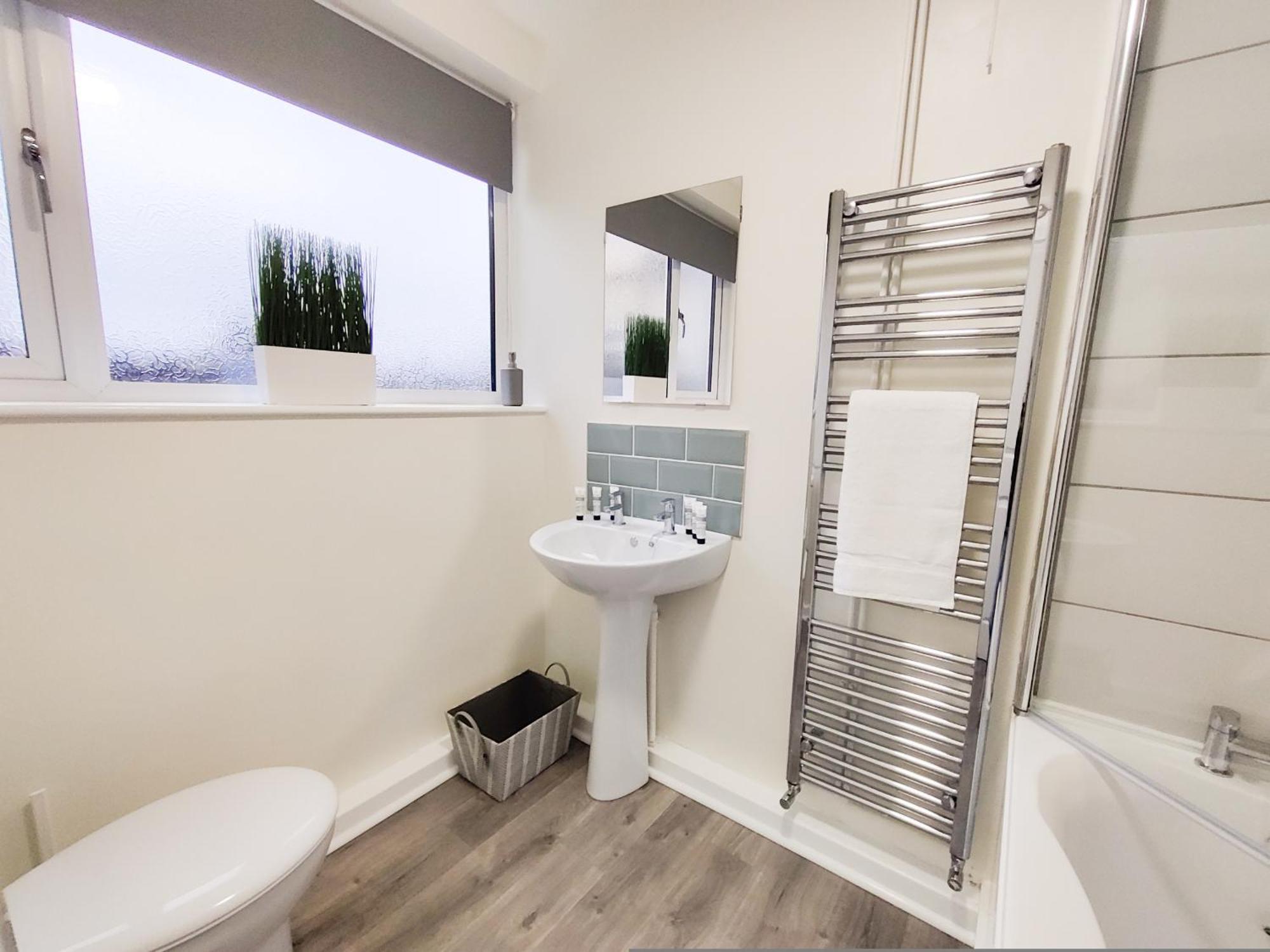 Ferienwohnung 3Br-St Johns Hse-Free Parking-Workers-Kitchen-Wifi-Dog Friendly Doncaster Exterior foto